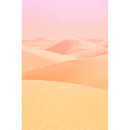 [아트 인테리어 사진액자 캔버스판넬] 모래사막 자연풍경 노랑핑크 PN2